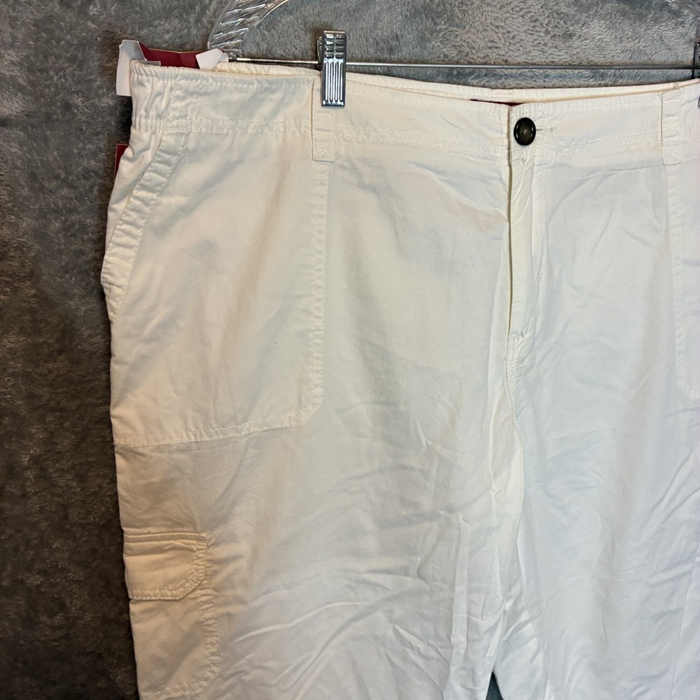 Merona Women Classic Cargo Capri Pants 20W Utility Outdoors Gorpcore Cotton NWT